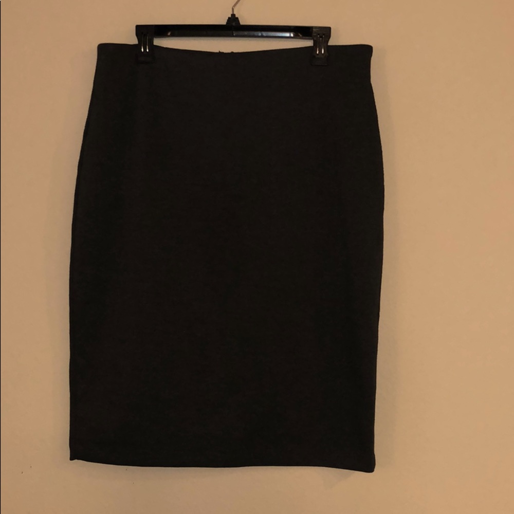Charcoal Grey “A Line” skirt